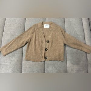 Zara crop cardigan